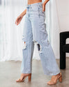 90'S-Inspired High-Rise Wide Leg Jeans