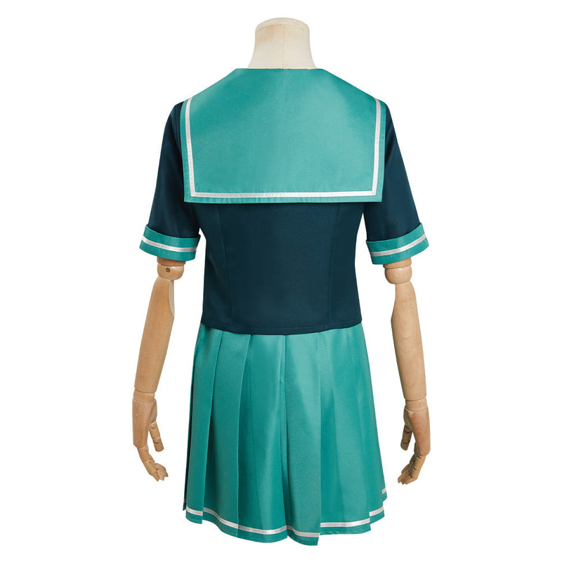 Anime The Devil is a Part-Timer Sasaki Chiho Cosplay Costume Uniform Dress Outfits
