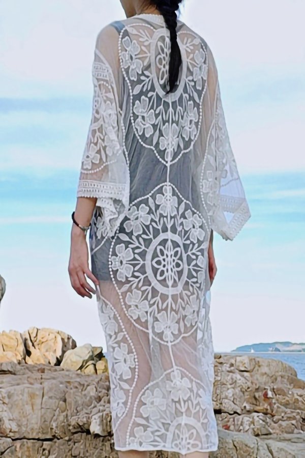 Lace Embroidery Cover-ups