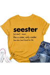 Seester Print Custom T-shirt
