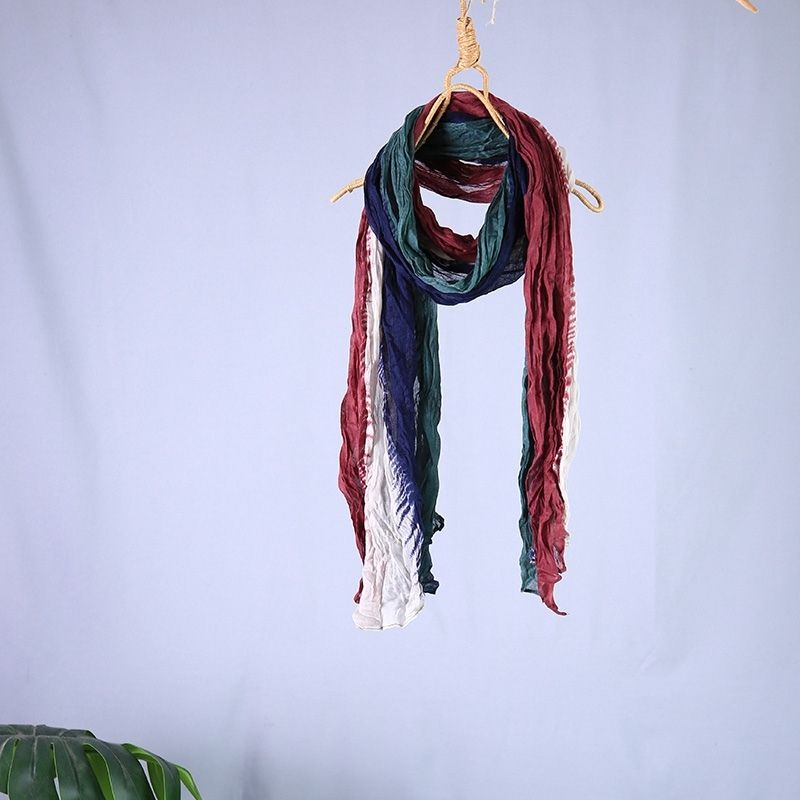 Colorful Tie-dye Scarf