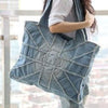 Denim Oversized Shoulder Bag