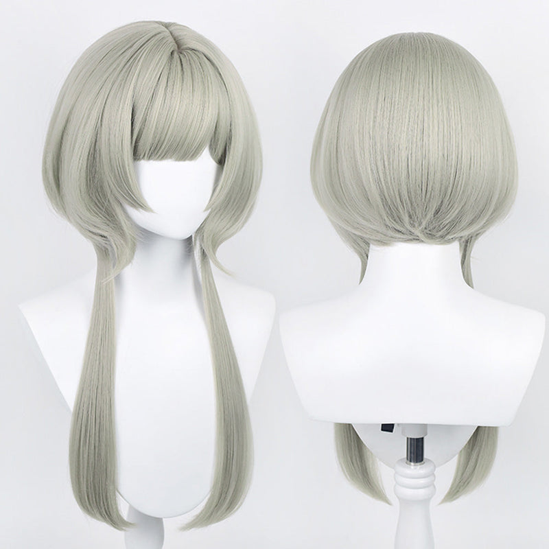 Genshin Impact Fatui Sandrone Cosplay Wig Heat Resistant Synthetic Hair Carnival Halloween Party Props