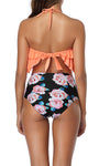 Two-piece Printed Swimsuit