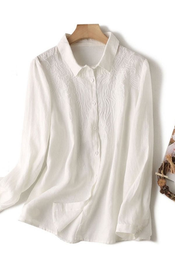 Cotton Embroidery Blouse