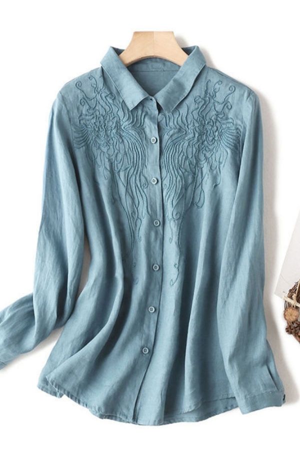 Cotton Embroidery Blouse
