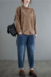 Cotton & Linen Printing Shirt