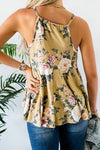 Casual Floral Print Camisole