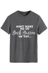 Custom Print Cotton T-shirt