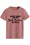 Custom Print Cotton T-shirt
