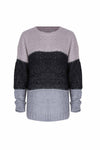 Casual Gray Knitting Sweater