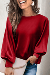 Basic Casual Blouse (2 Colors) Florcoo/Tops OML S Red 