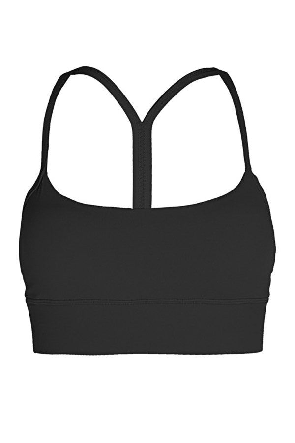 Cozy and Simple Solid Color Sports Bra