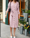 Endless Tender Chic Belt Dress - Pink oh!My Lady 