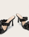 Feeling Chic Square Toe High Heel Sandals - Black Sandals oh!My Lady 