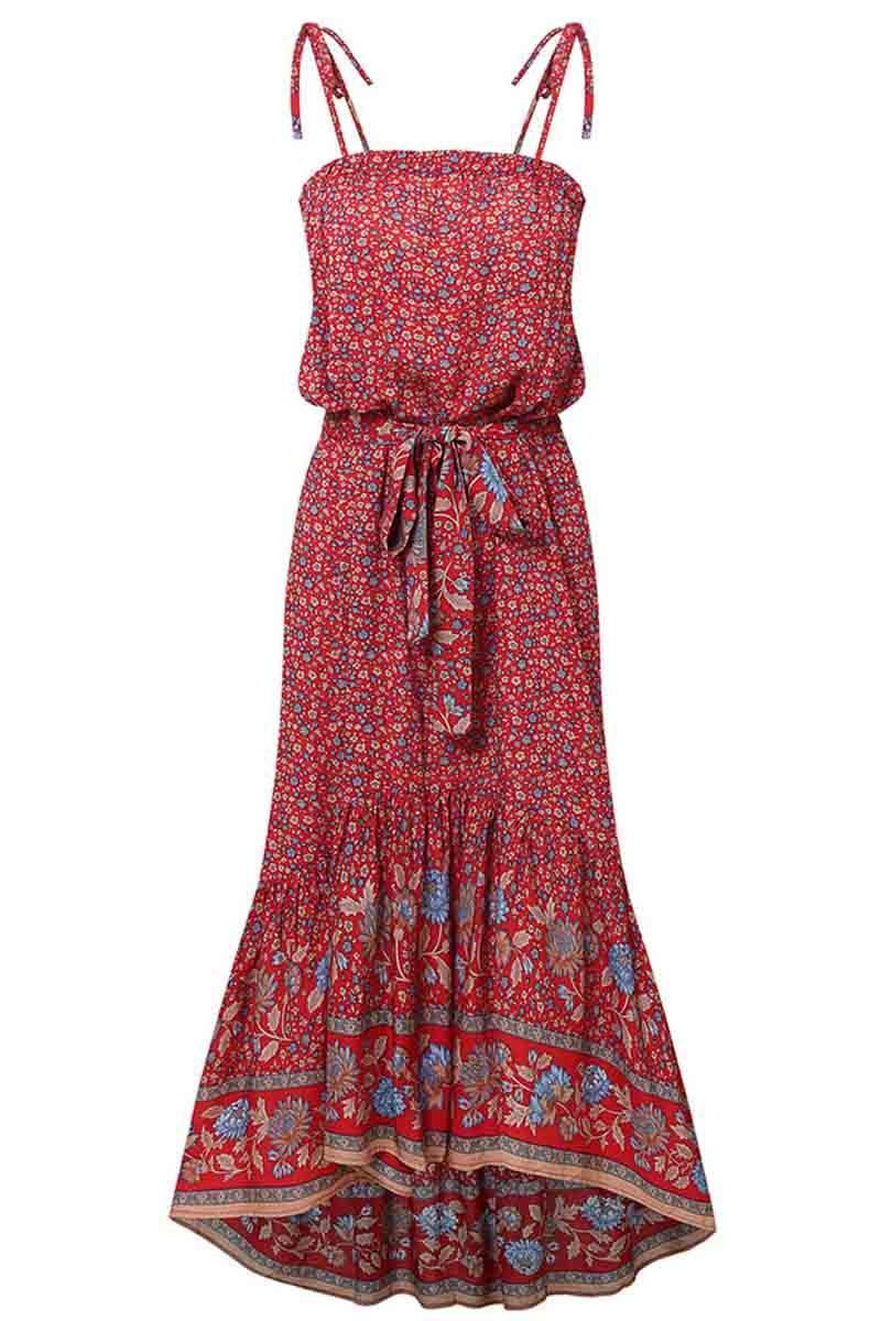 Flower Print Midi Dress( 3 colors) ohmylady/Dresses OML 