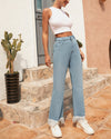 Fringed Mircoflared Jeans pants oh!My Lady 