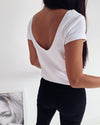Gotta Have It Washed Crop Top - White ss-tops oh!My Lady 