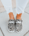 Jazz Canvas Leopard Boat Shoes oh!My Lady 