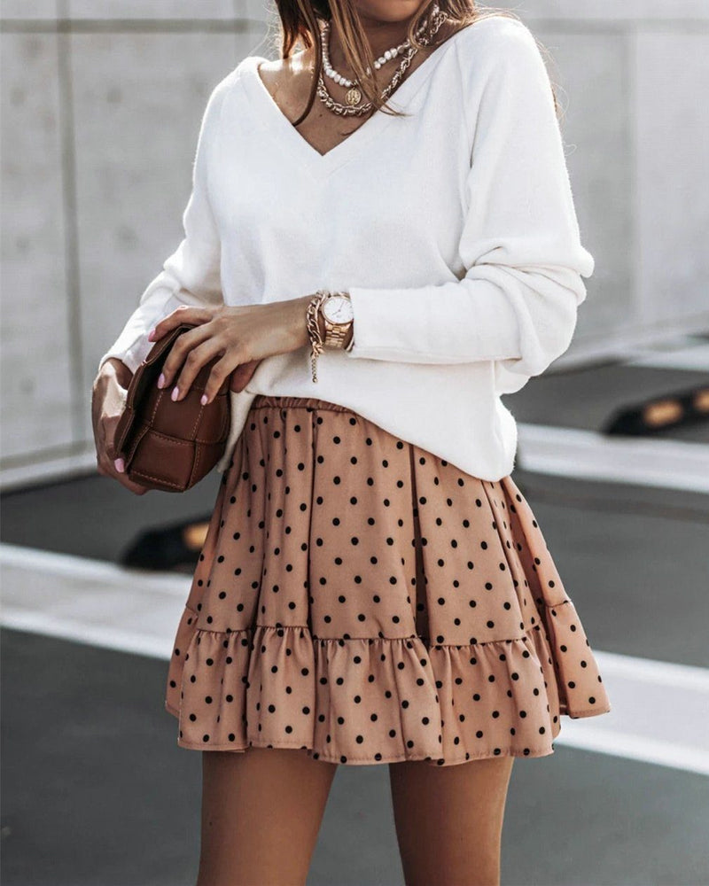 Knot Over You Knit Sweater - White oh!My Lady 
