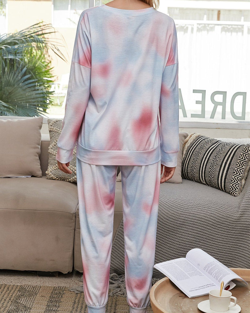 Light and Bright Cozy Pajama Suit - Pink Mark oh!My Lady 