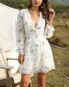 Lust or Love Floral Chiffon Dress - Lost ShellyBeauty 
