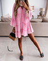 Magic In The Summer Oversize Dress - Pink oh!My Lady 