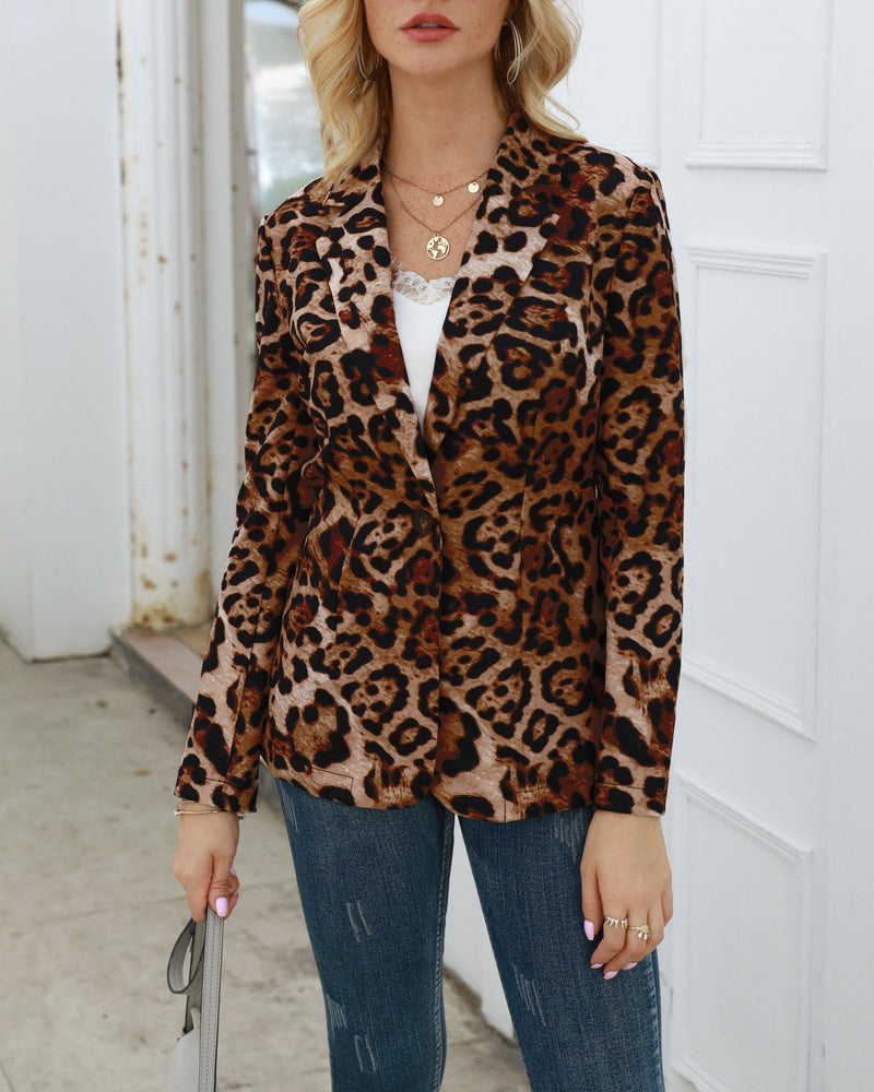 Make It True Leopard Print Coat oh!My Lady 