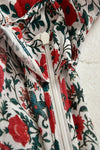 Montague In White Batik Floral ss-rp OML 