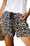 Summer Loose Print Shorts Florcoo/Shorts OML S Leopard 