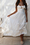 Summer Solstice Strapless Midi Dress - White ss-vcc-a3 oh!My Lady 
