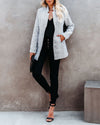 Tayshia Pocketed Coat - Heather Grey VCC oh!My Lady 