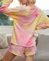 Tie-Dyed Cotton Casual Suit - Dream Heart oh!My Lady 
