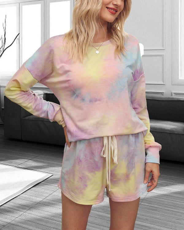 Tie-Dyed Cotton Casual Suit - Starry Sky oh!My Lady 