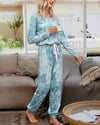 Tie-Dyed Cozy Jumpsuit - Sunny Blue oh!My Lady 